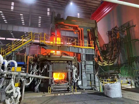 15 Tons Electric Arc Furnace Steelmaking With Automated Operation Customized